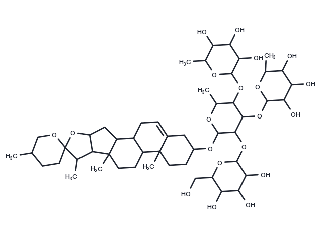 Polyphyllin F Chemical Structure
