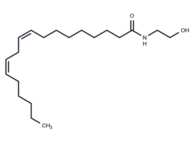 TargetMol Chemical Structure Linoleoyl Ethanolamide