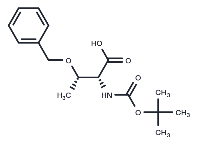 (2R,3S)-3-(Benzyloxy)-2-((tert-butoxycarbonyl)amino)butanoic acid Chemical Structure