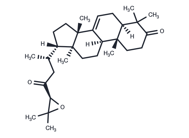 24,25-Epoxytirucall-7-en-3,23-dione Chemical Structure