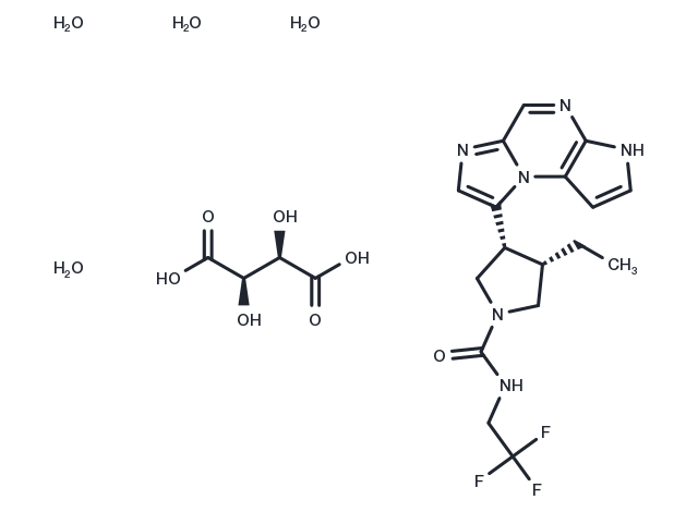 Upadacitinib tartrate Chemical Structure