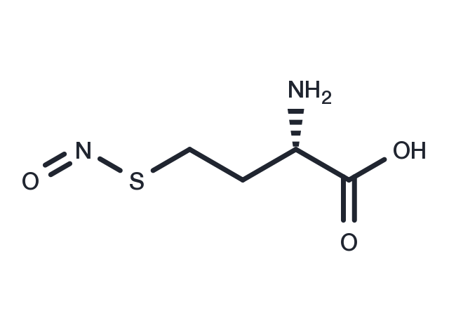 S-Nitrosohomocysteine Chemical Structure