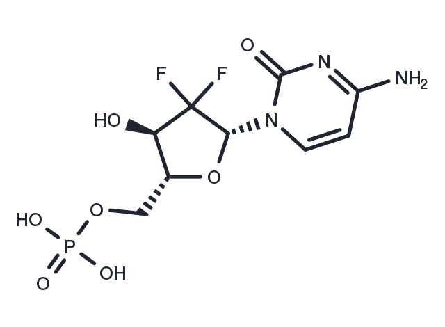 Gemcitabine monophosphate disodium salt Chemical Structure