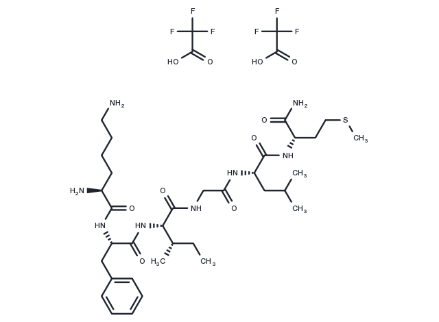 TargetMol Chemical Structure Eledoisin Related Peptide 2TFA