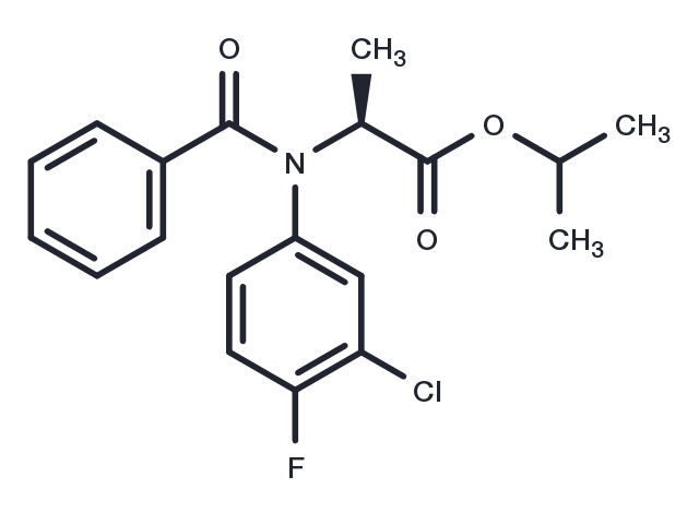 L-Flamprop-isopropyl Chemical Structure