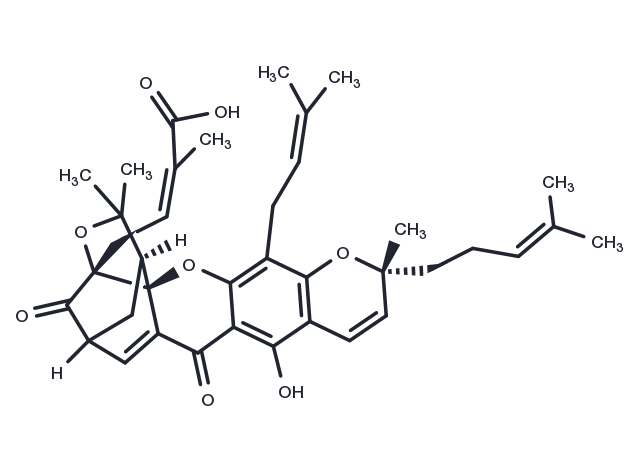 TargetMol Chemical Structure Gambogic Acid