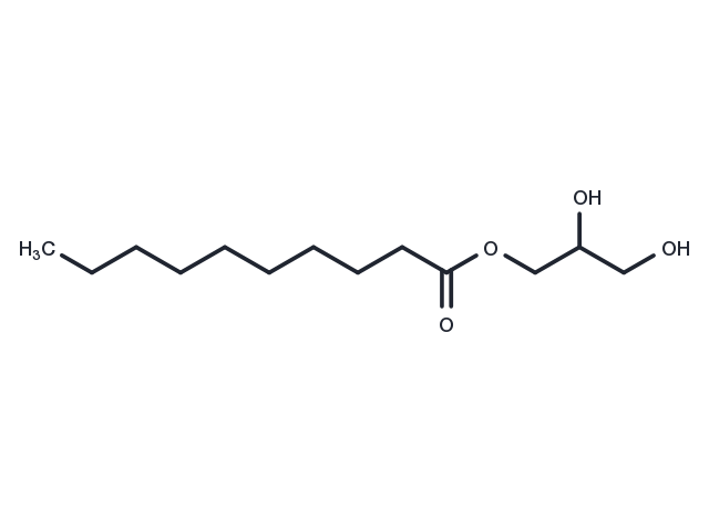 TargetMol Chemical Structure Glyceryl monocaprate