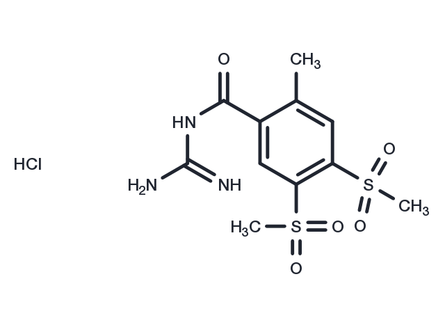 TargetMol Chemical Structure Rimeporide hydrochloride