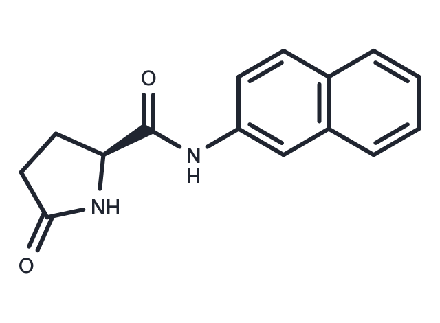 TargetMol Chemical Structure L-Pyroglutamic acid β-naphthylamide