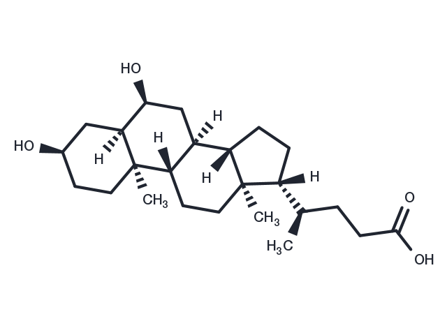 TargetMol Chemical Structure Hyodeoxycholic acid