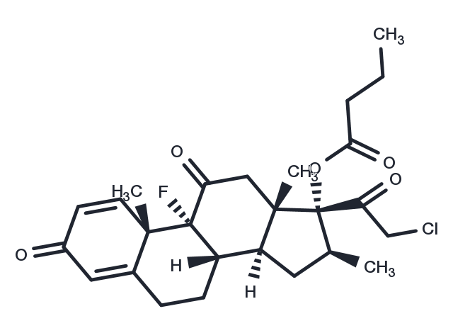 TargetMol Chemical Structure Clobetasone butyrate