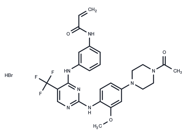Rociletinib hydrobromide Chemical Structure