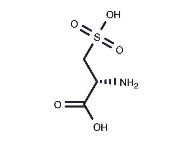Cysteic acid, L- Chemical Structure