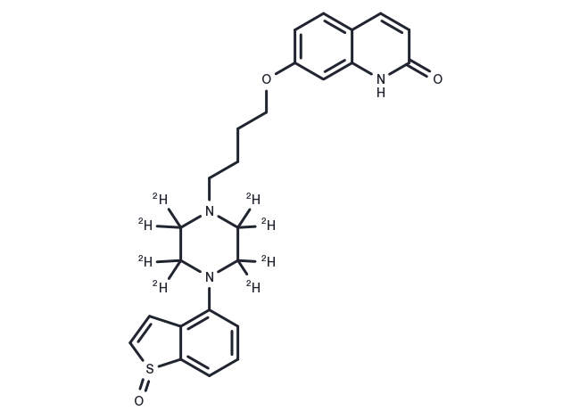 TargetMol Chemical Structure Brexpiprazole S-oxide D8