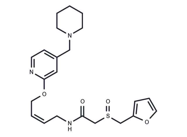 Lafutidine Chemical Structure