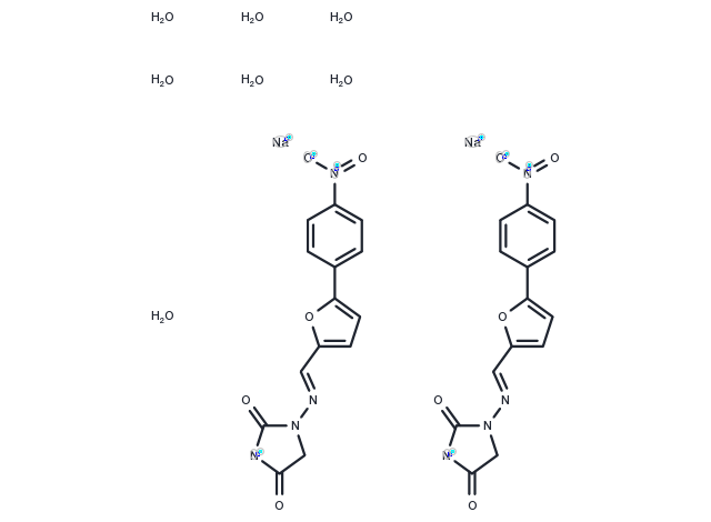 TargetMol Chemical Structure Dantrolene sodium hemiheptahydrate