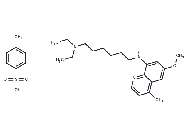 Sitamaquine tosylate Chemical Structure