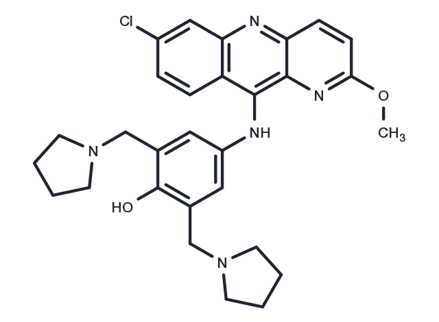 Pyronaridine Chemical Structure