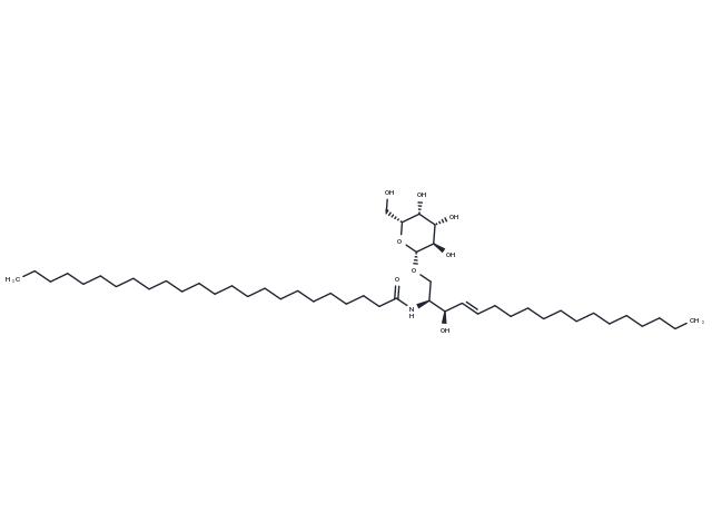 Galactosylcerebrosides (non-hydroxy) Chemical Structure