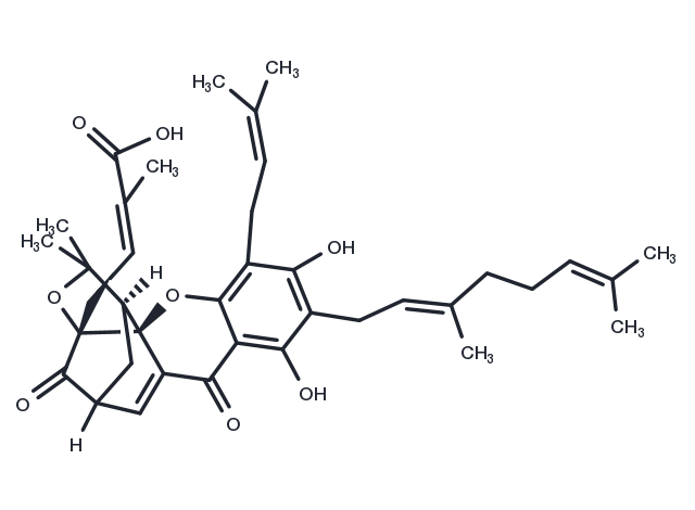 TargetMol Chemical Structure Gambogenic acid