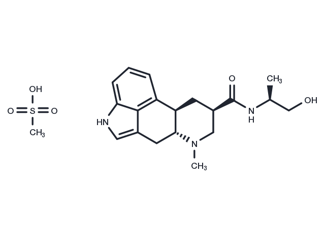 Dihydroergotoxine mesylate Chemical Structure