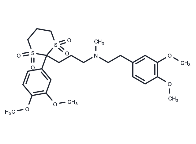 Tiapamil Free Base Chemical Structure