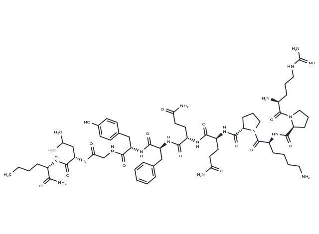 [Tyr8,Nle11] Substance P Chemical Structure