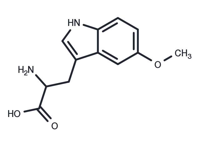 5-Methoxy-DL-tryptophan Chemical Structure