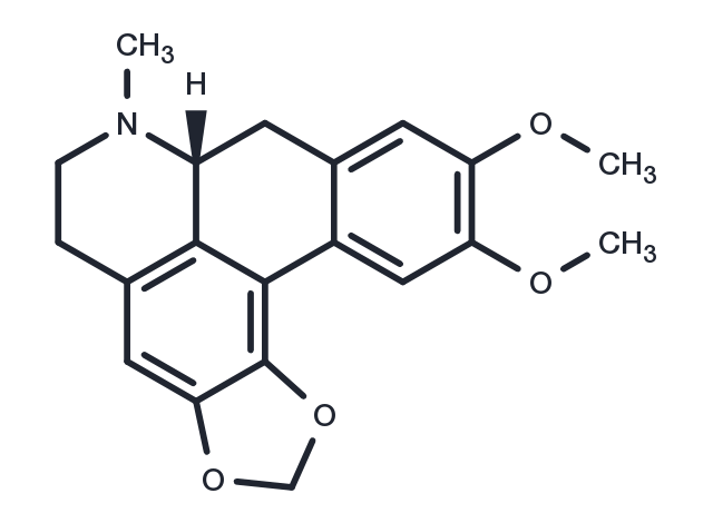 TargetMol Chemical Structure Dicentrine, (-)-