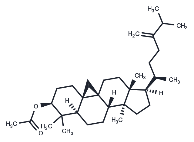 TargetMol Chemical Structure 24-Methylenecycloartanol acetate