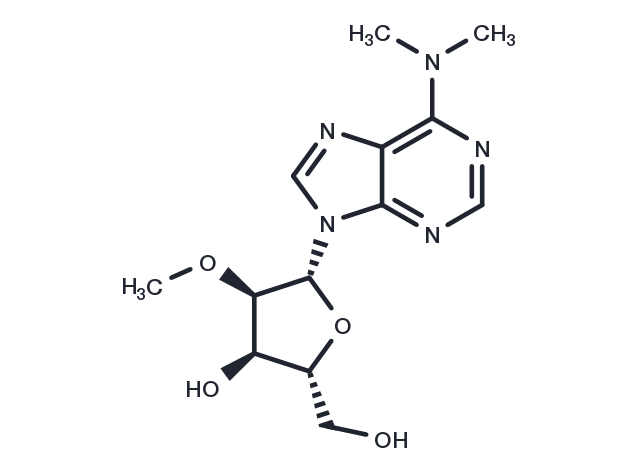 N6,N6-Dimethyl-2’-O-methyladenosine Chemical Structure