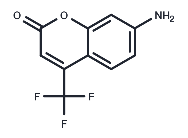 TargetMol Chemical Structure 7-Amino-4-(trifluoromethyl)coumarin