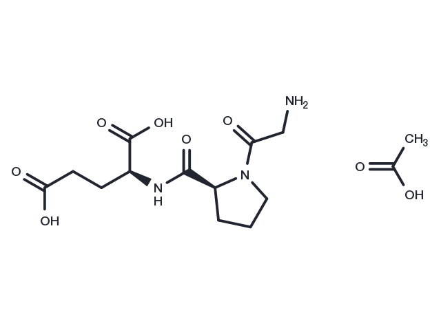 TargetMol Chemical Structure Glypromate acetate(32302-76-4 free base)