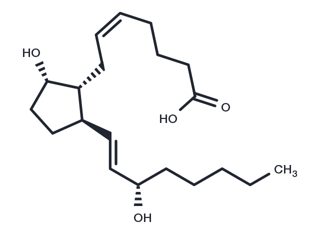 11-deoxy-PGF2a Chemical Structure