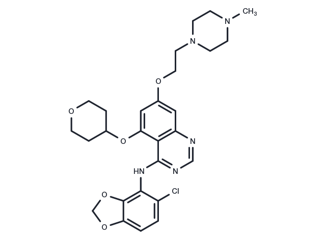 TargetMol Chemical Structure Saracatinib