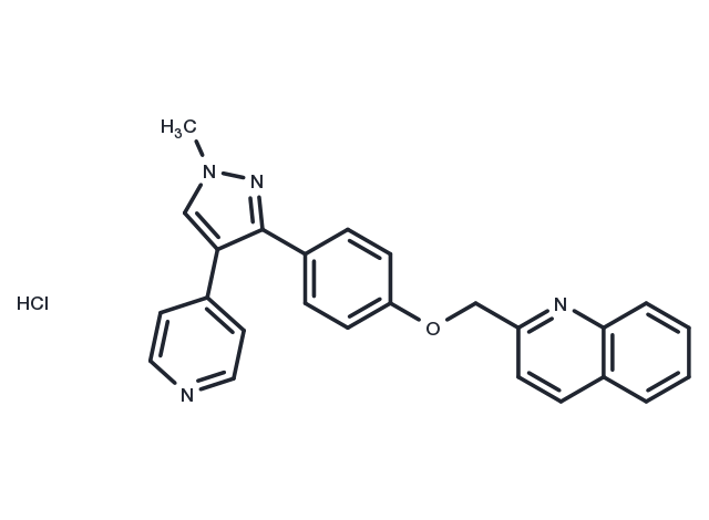 TargetMol Chemical Structure Mardepodect hydrochloride