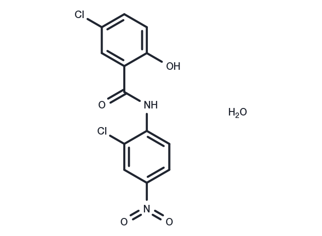 Niclosamide monohydrate Chemical Structure