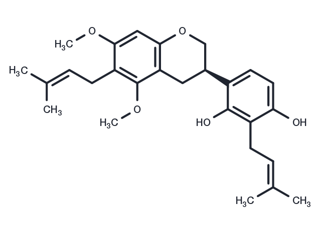 Licorisoflavan A Chemical Structure