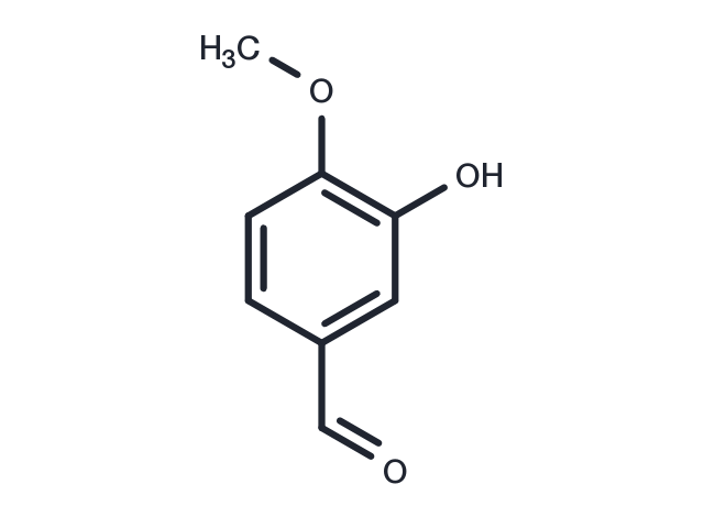 Isovanillin Chemical Structure