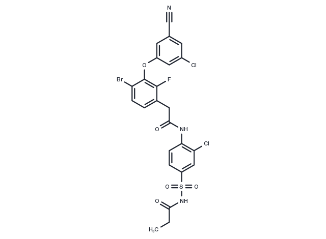 TargetMol Chemical Structure Elsulfavirine