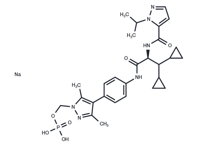 IL-17 modulator 1 disodium Chemical Structure