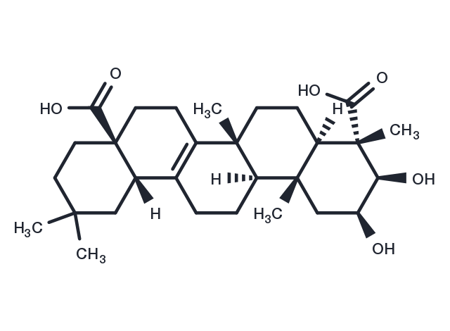Polygalic acid Chemical Structure
