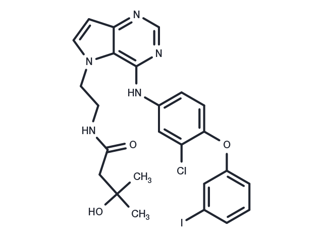 TAK285-Iodo Chemical Structure
