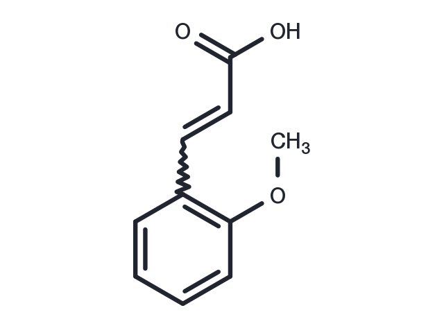 TargetMol Chemical Structure 2-Methoxycinnamic acid