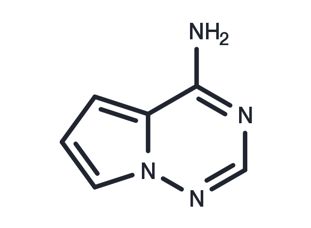 Pyrrolo[2,1-f][1,2,4]triazin-4-amine Chemical Structure
