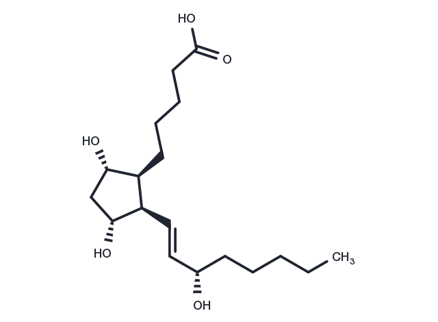 2,3-dinor-8-iso Prostaglandin F1α Chemical Structure