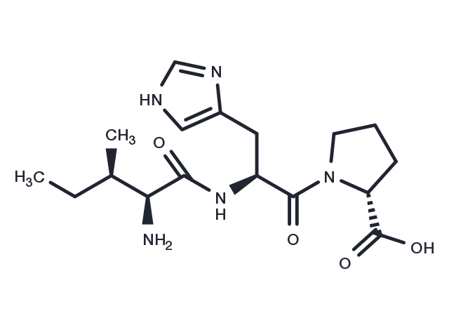 Angiotensin 1/2 (5-7) Chemical Structure