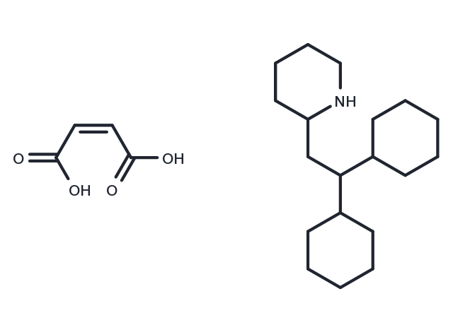 TargetMol Chemical Structure Perhexiline maleate