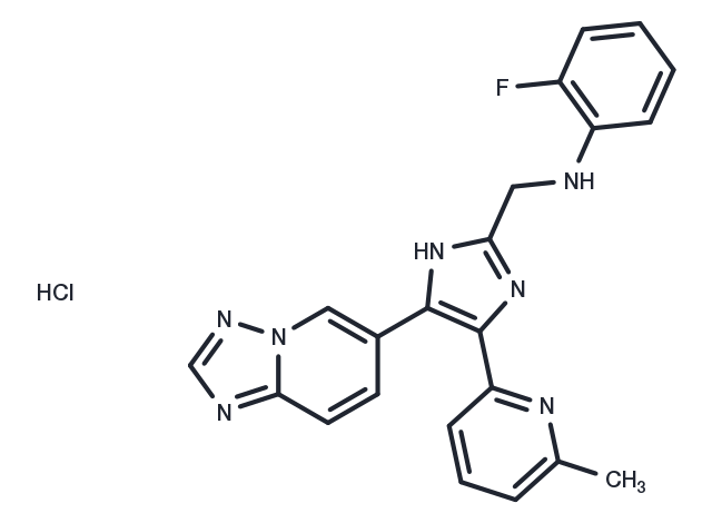 TargetMol Chemical Structure Vactosertib Hydrochloride