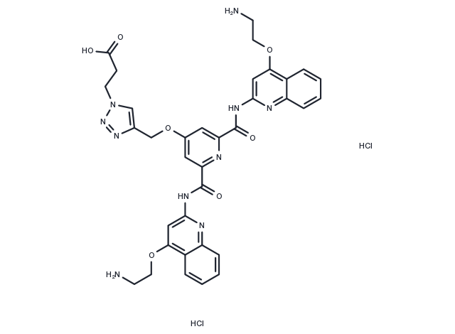 TargetMol Chemical Structure Carboxy-pyridostatin 2HCl
